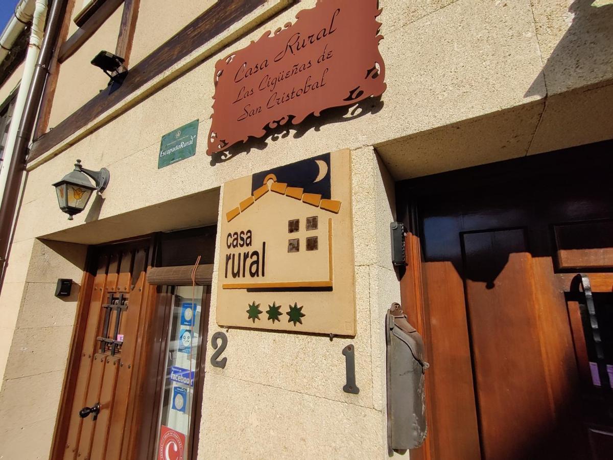 Las Cigüeñas de San Cristóbal San Cristóbal de Segovia Exterior foto